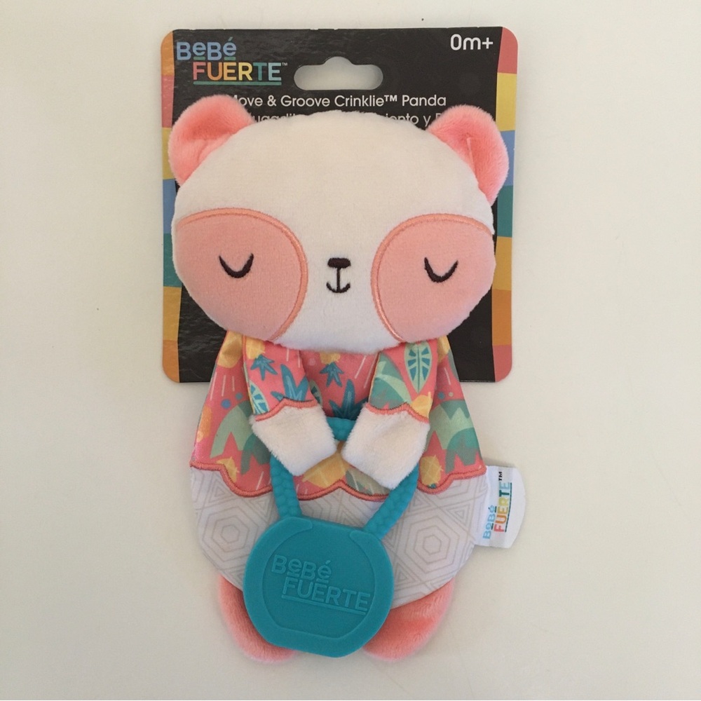 Baby Teether Kettlebell and Soft Panda | Bebe Fuerte NWT